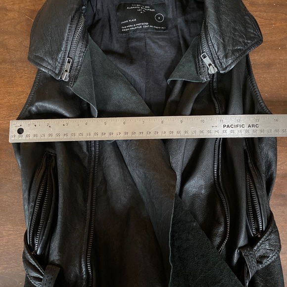 RARE*All Saints Gilet Manu Vest * River Song SA. - Picture 8 of 8